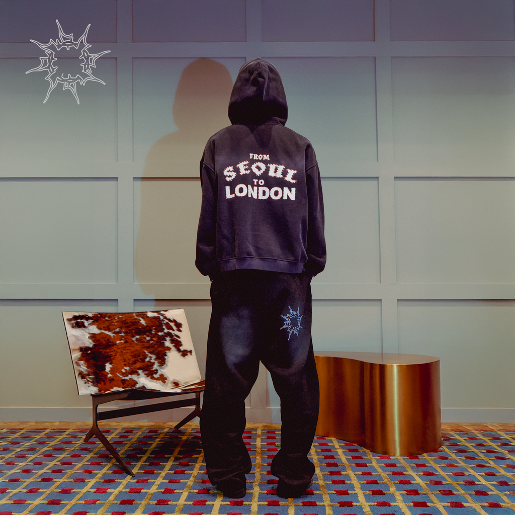 Sunfaded Curved Blade Fleece Sweatpants | Lovely Bloke London